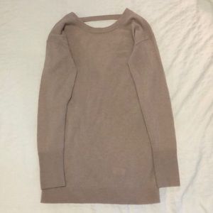 100% cashmere blush sweater